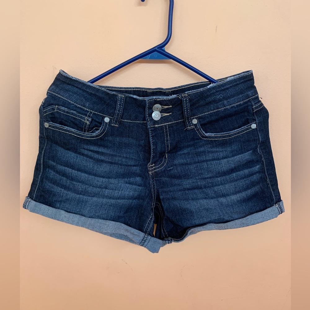 Vanity Jean short shorts